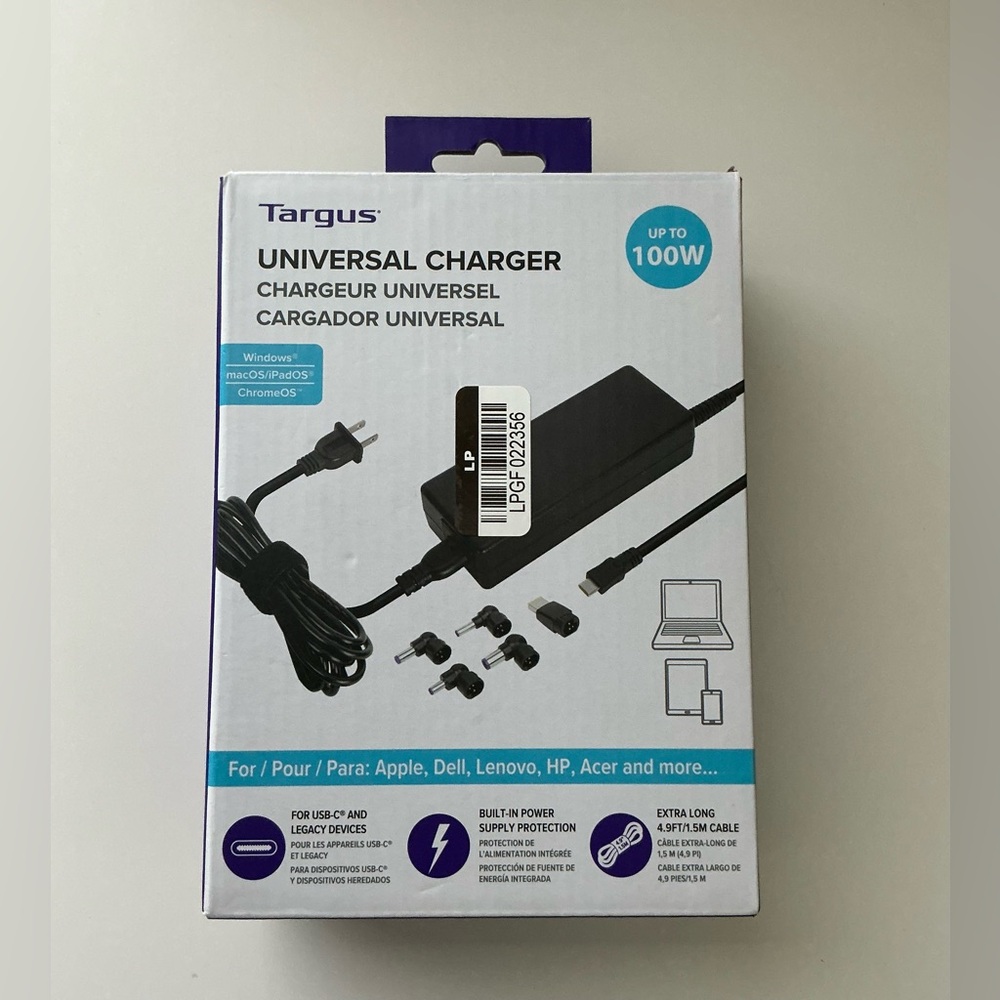 Targus Universal charger up to 100 W
